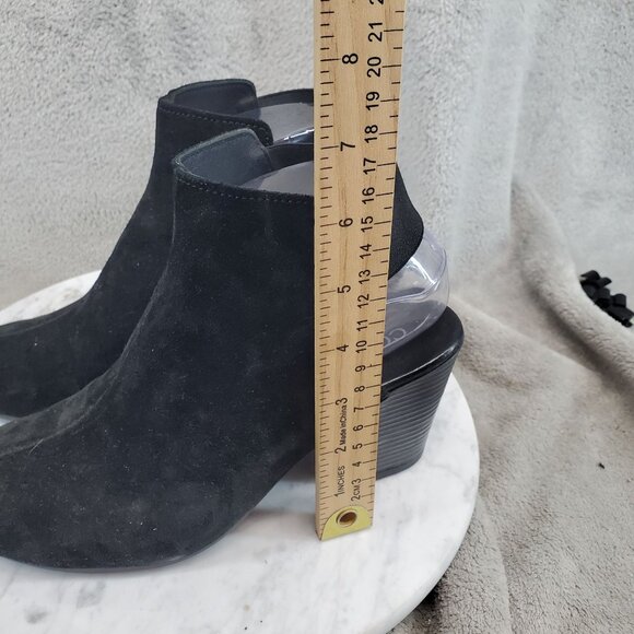 Cordani Shoes Womens EU 37 US 6.5-7 Black Suede Gerry Ankle Boots - Picture 2 of 11